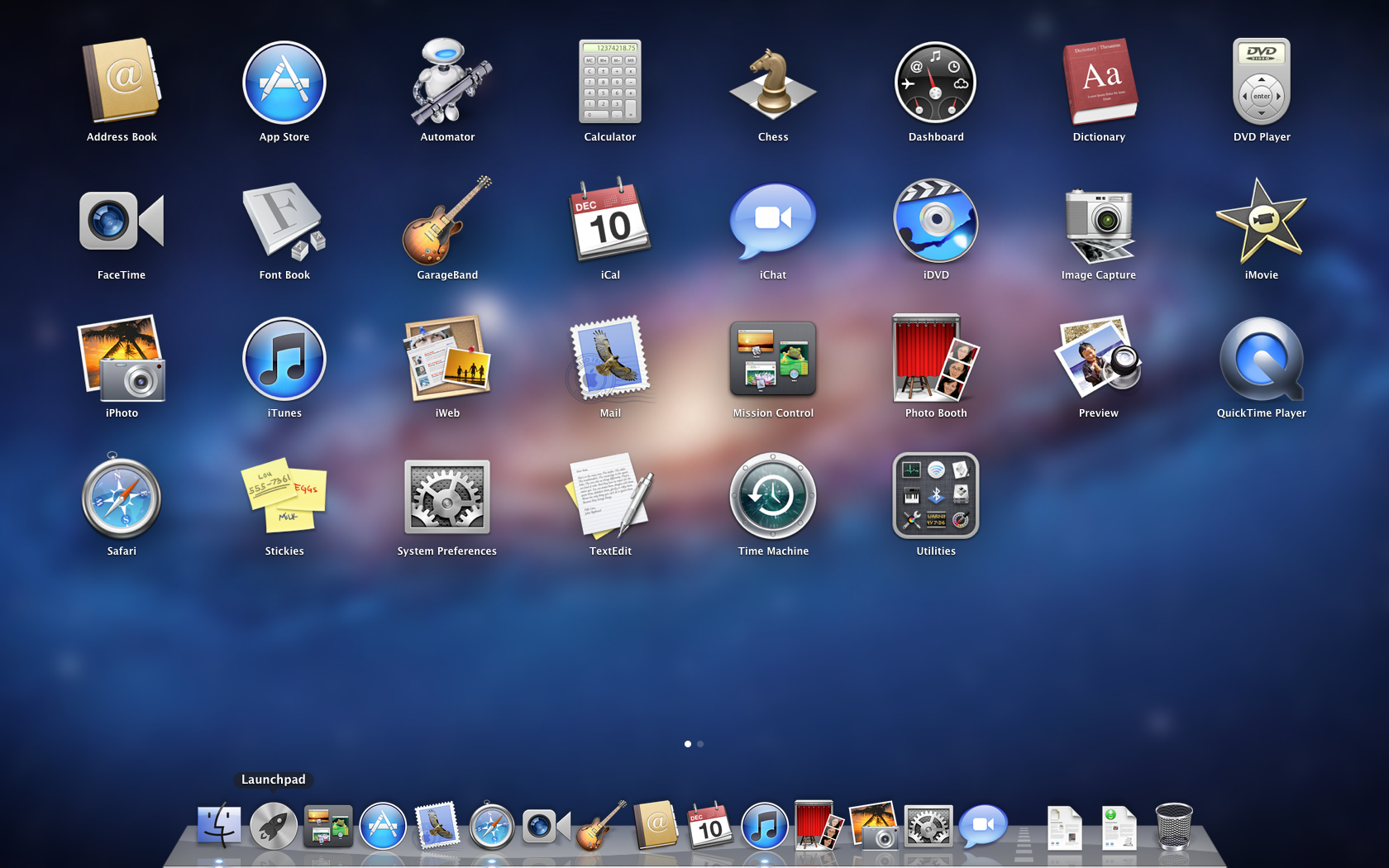 Mac Os X Dock Apps